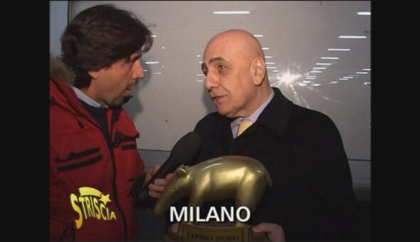 Tapiro dell'anno ad Adriano Galliani