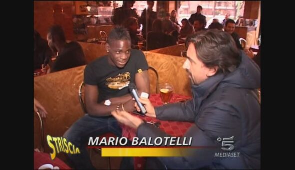 Mario Balotelli, il Tapiro e la maglia del Milan