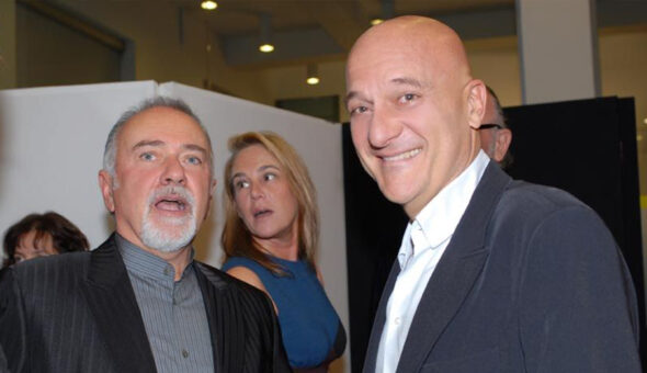 Giorgio Faletti e Claudio Bisio