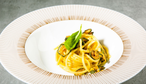 La ricetta degli Spaghetti alla Nerano di Alfonso Caputo