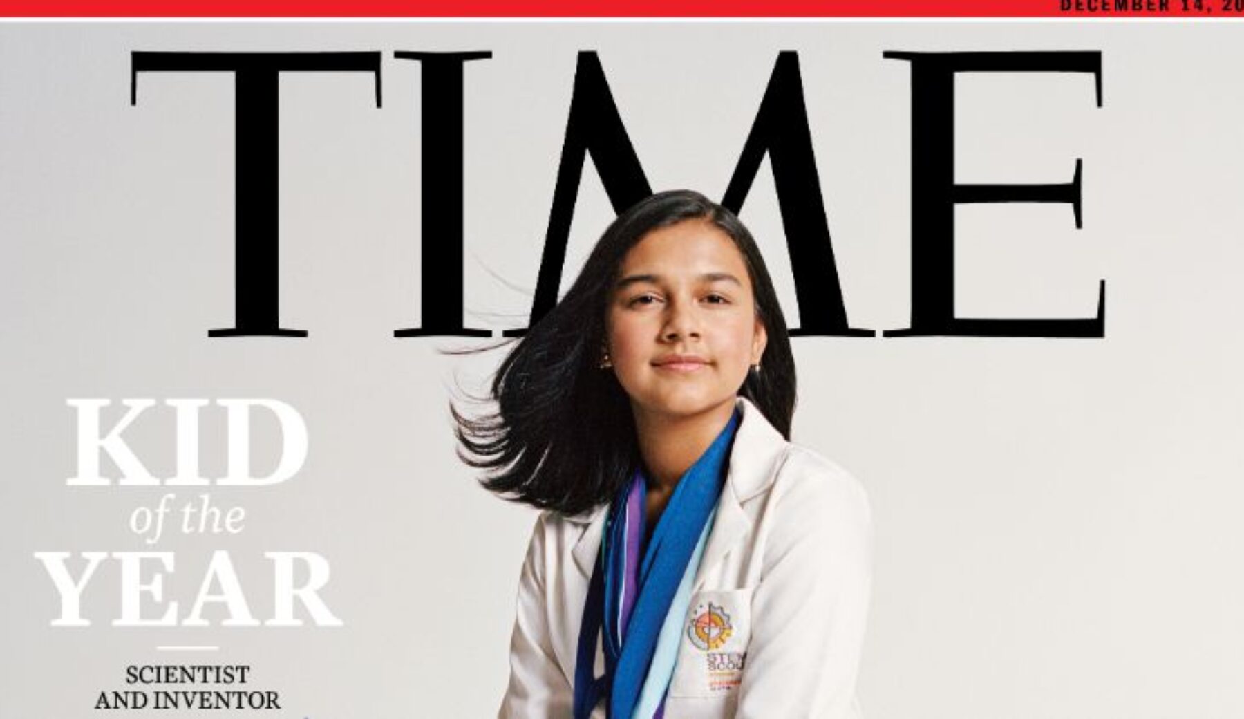 Gitanjali Rao, chi è la bambina proclamata “Kid of the Year” dal Time