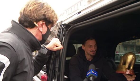 Tapiro d'oro a Ibrahimovic: «Durante il derby commessi tanti errori, ma ci riprenderemo»