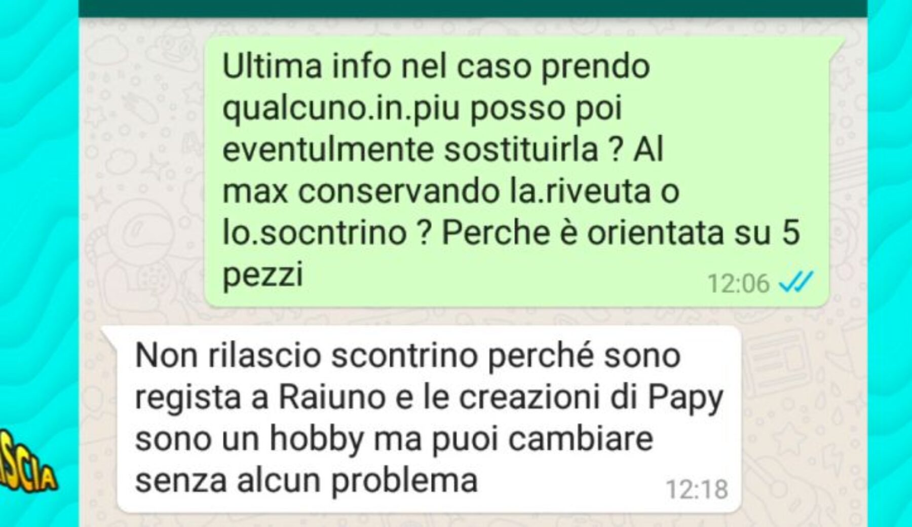 Quella pubblicità occulta da Gigi Marzullo, la collana di Sabina Guzzanti e gli altri gioielli di “Papy” in vendita sul web