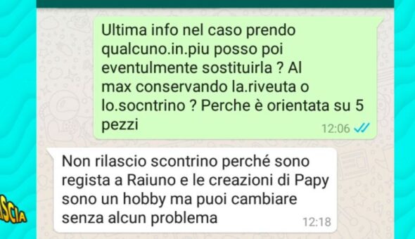 Quella pubblicità occulta da Gigi Marzullo, la collana di Sabina Guzzanti e gli altri gioielli di 