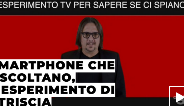 Cellulari spioni: dopo il servizio di Striscia, il Garante per la Privacy avvia un'indagine