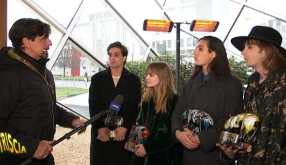 Rivoluzione Tapiro: muso meno lungo e celebrazione per i Maneskin che hanno vinto tutto