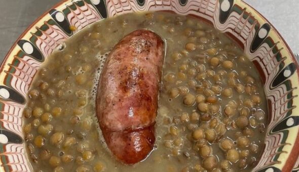 La ricetta delle Lenticchie con cotechino di Paolo Batti