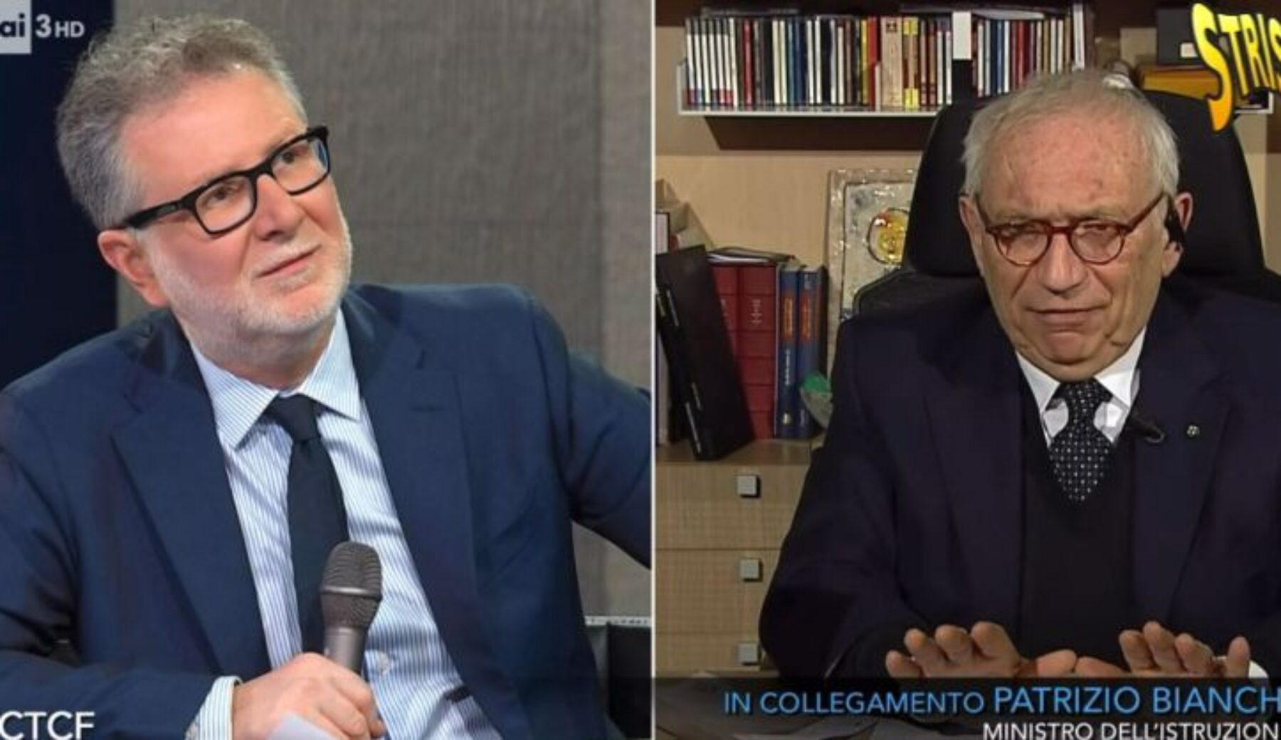 La non risposta del ministro dell’Istruzione Patrizio Bianchi sulle mascherine FFP2 certificate per bambini