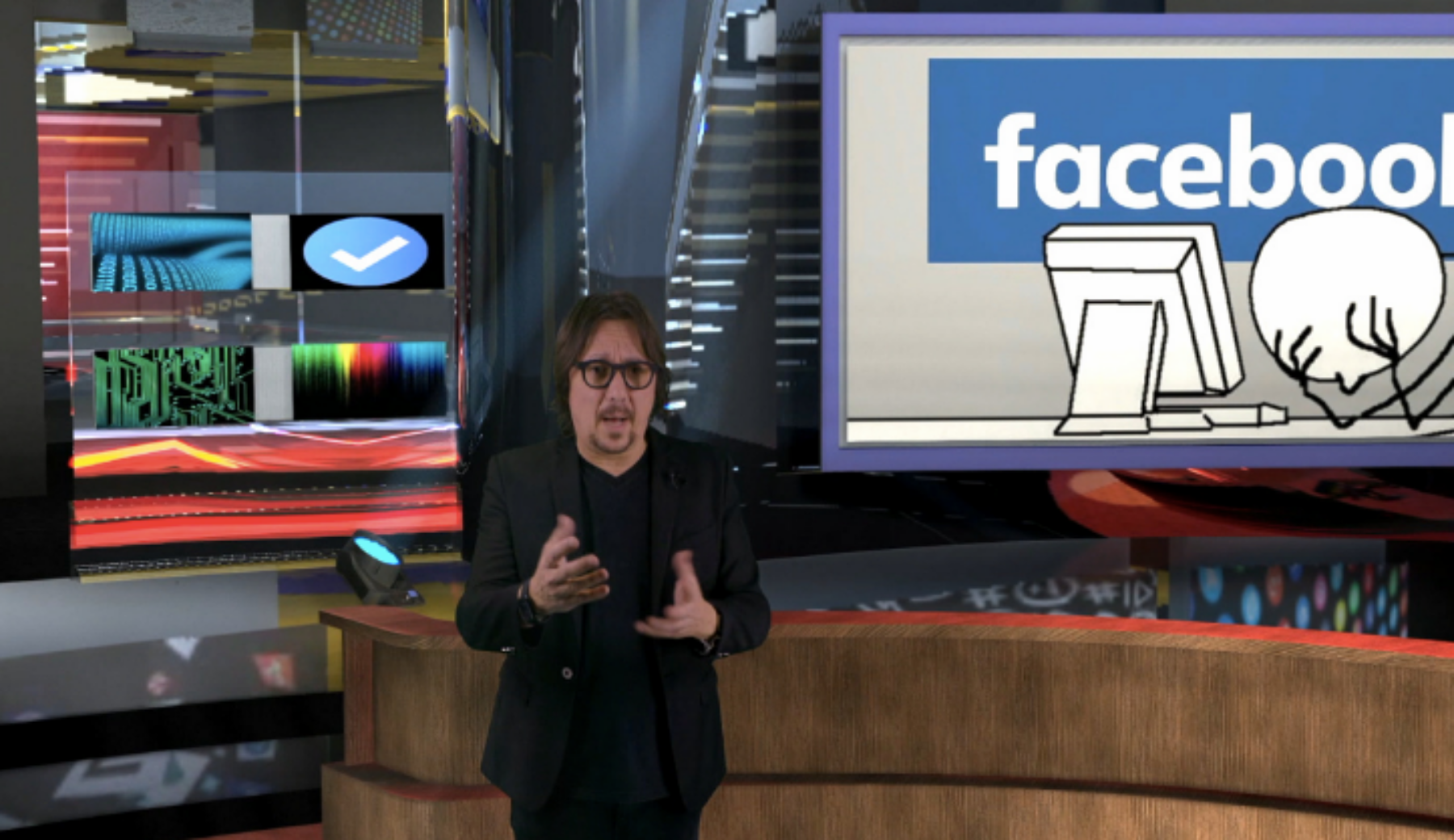 Striscia la notizia svela una falla di Facebook: la fallacia delle pagine con spunta blu