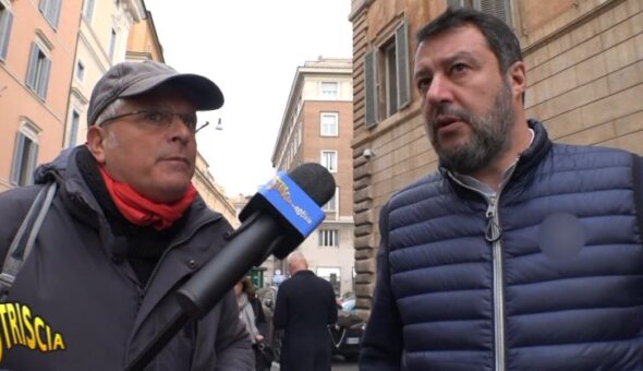 Enrico Lucci indaga sulla crisi Russia-Ucraina. Salvini: 
