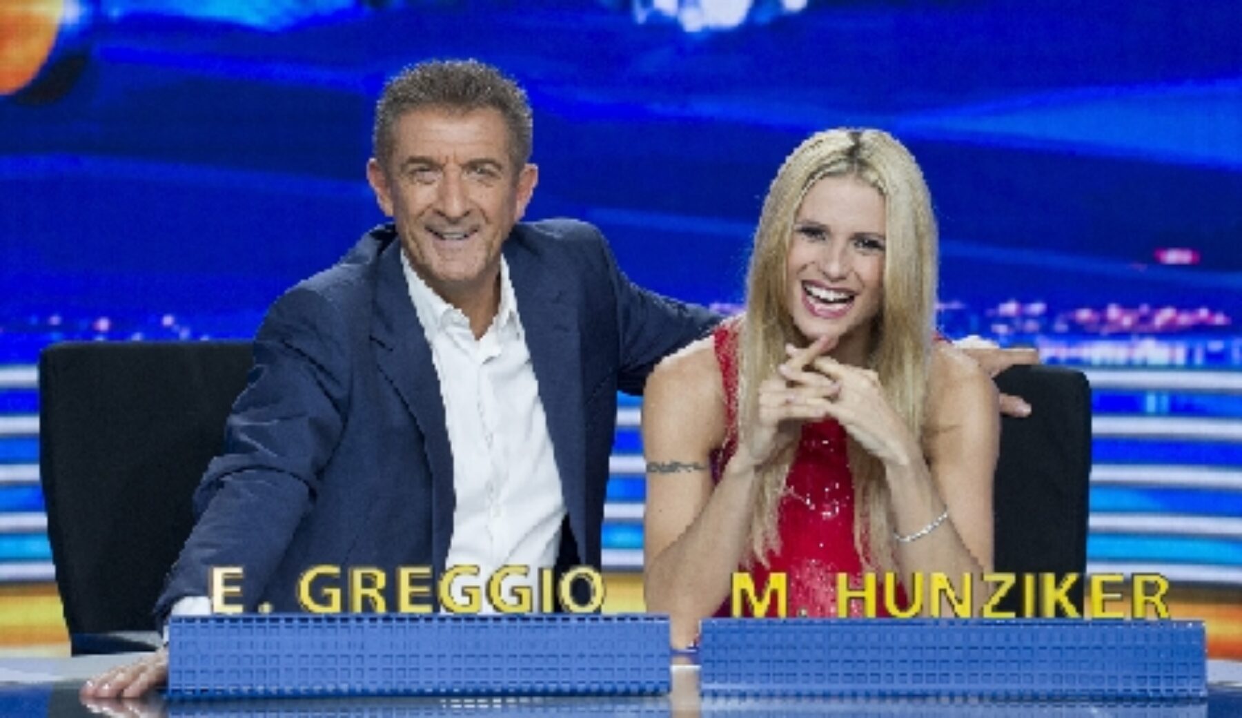 Ieri sera ultima puntata per Ezio Greggio e Michelle Hunziker. Da domani tornano Ficarra e Picone.