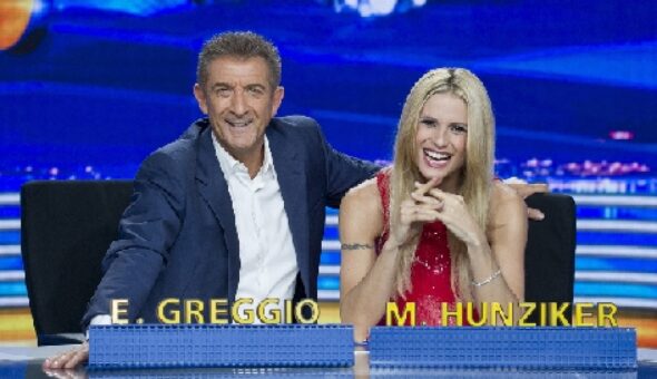 Ieri sera ultima puntata per Ezio Greggio e Michelle Hunziker. Da domani tornano Ficarra e Picone.