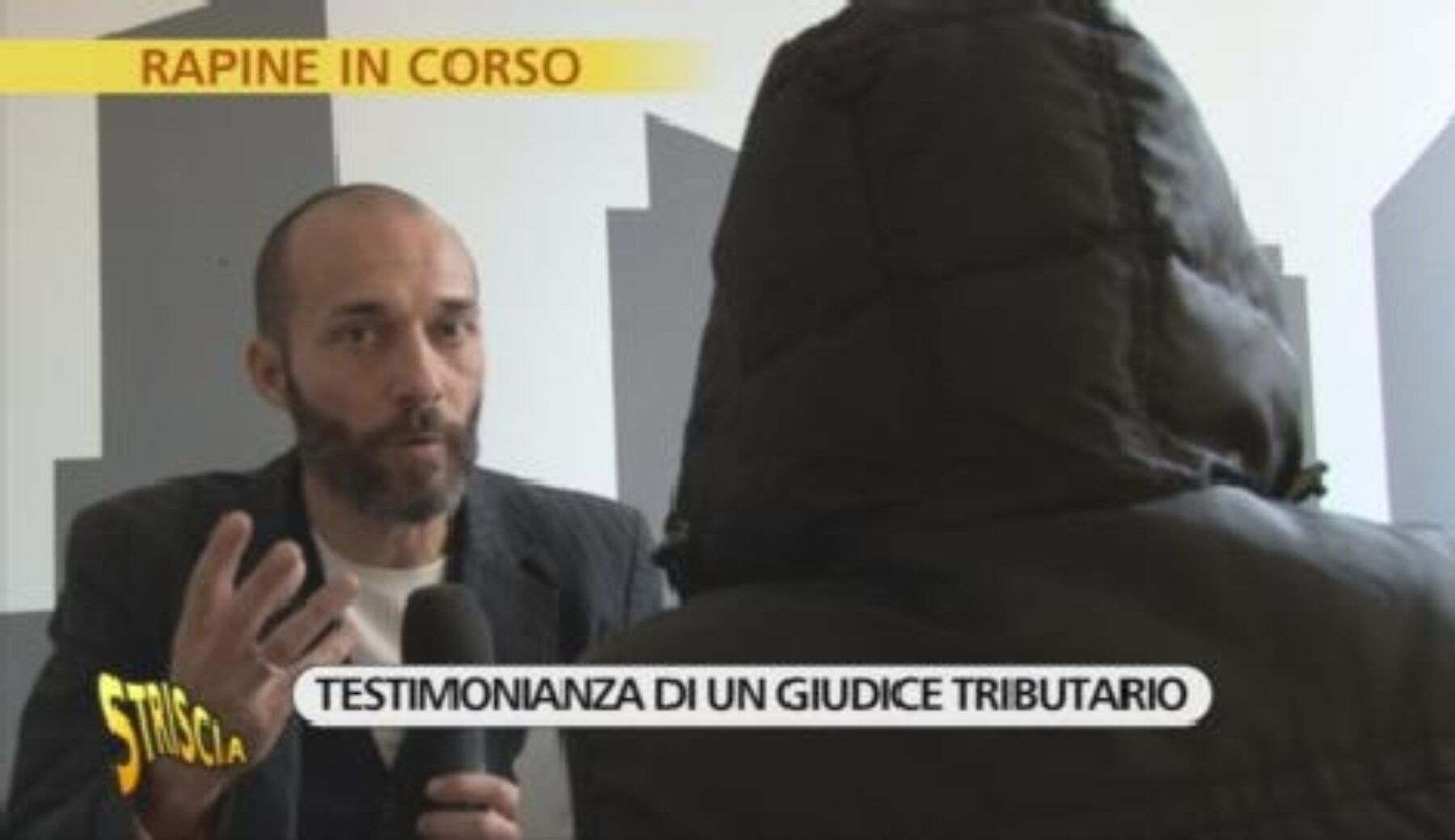 A Striscia la notizia le parole di un giudice tributario sull’Agenzia delle Entrate: 
«la maggior parte dei cittadini non si rivolge alle commissioni tributarie e paga in silenzio anche quello che non sarebbe dovuto»