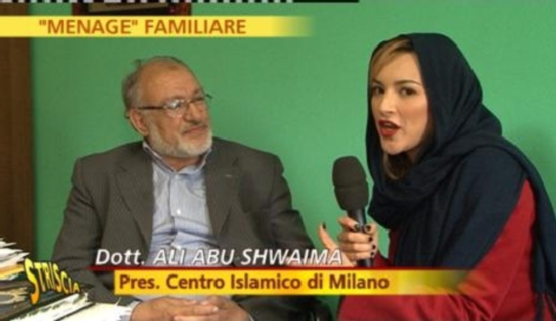 A Striscia la notizia l’Imam di Segrate sui rapporti uomo donna