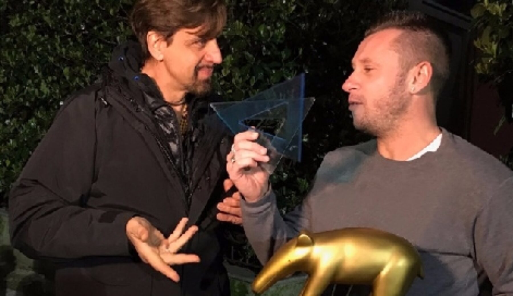 A Striscia la notizia Tapiro d’oro ad Antonio Cassano