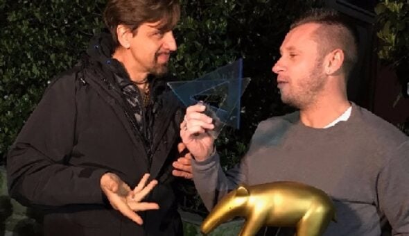 A Striscia la notizia Tapiro d'oro ad Antonio Cassano