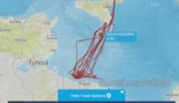 A Striscia la notizia sulle tracce delle navi che vanno
in soccorso dei migranti a ridosso della costa libica