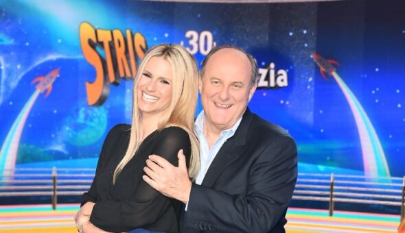 Striscia la notizia: questa sera ultima puntata per Michelle Hunziker e Gerry Scotti