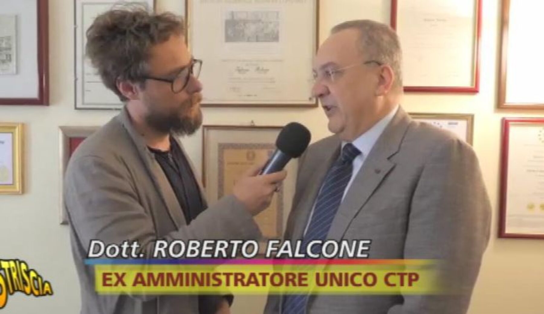 A Striscia la notizia parla un ex dirigente dell’azienda dei trasporti della provincia di Taranto: «revocato perché contesto Tamburrano»