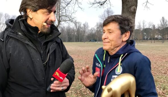 Tapiro d'oro a Gianni Morandi per Baglioni e Sanremo