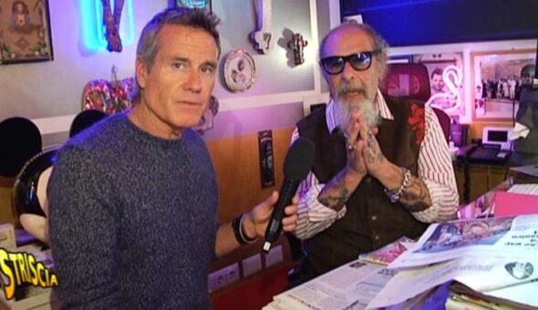 Striscia la notizia, Roberto D’Agostino ripercorre le strane coincidenze di Sanremo 2019