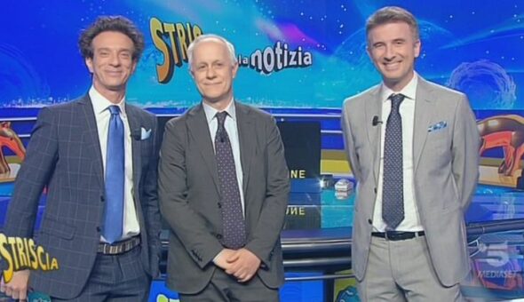 Eccellenze milanesi, a Striscia la notizia ospite il direttore del Corriere della sera Luciano Fontana