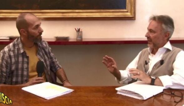 Questa sera a Striscia, Max Laudadio intervista Ferdinando Salzano
