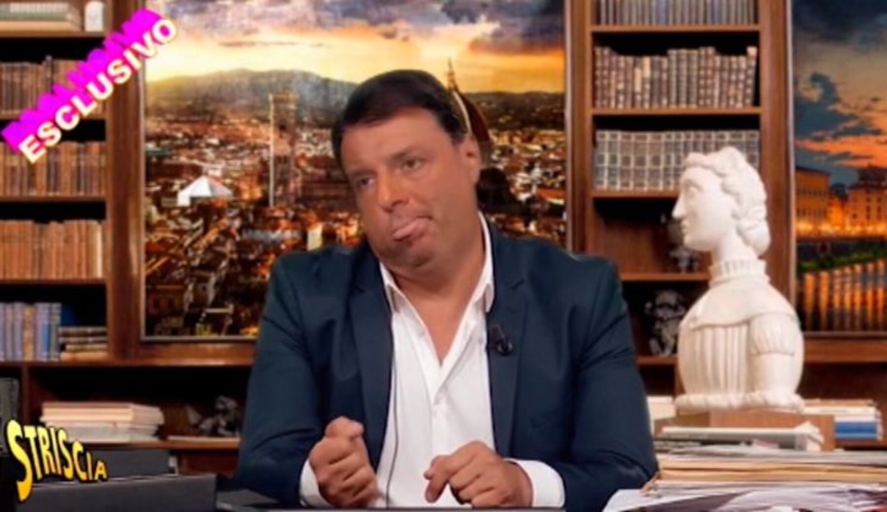 Il vero Matteo Renzi parla del deepfake, ma copia la nostra idea già andata in onda