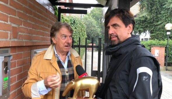 Tapiro d'oro a Marco Columbro dopo la lite con la d'Urso: «Mi sono sentito truffato»