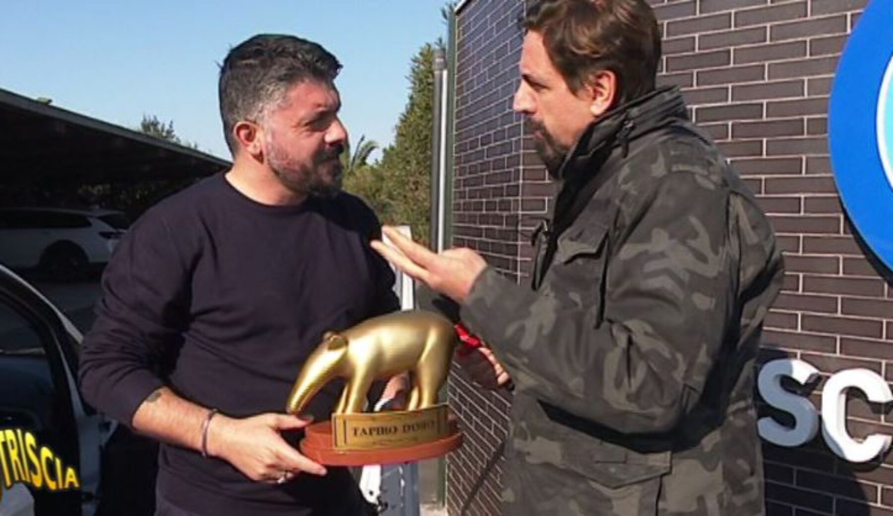 Tapiro d’oro a Gennaro Gattuso per le tre sconfitte in quattro partite del Napoli