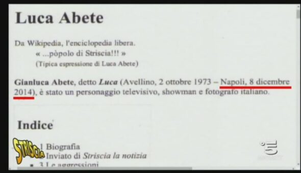 Luca Abete sono io