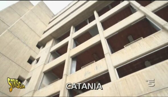 Palazzo inutilizzato a Catania