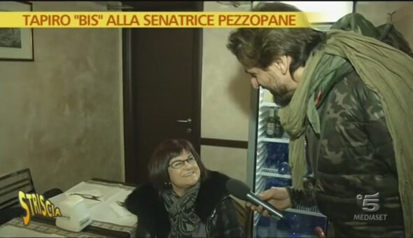 Tapiro 'bis' alla senatrice Pezzopane