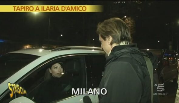 Tapiro a Ilaria D'Amico