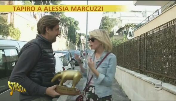 Tapiro ad Alessia Marcuzzi