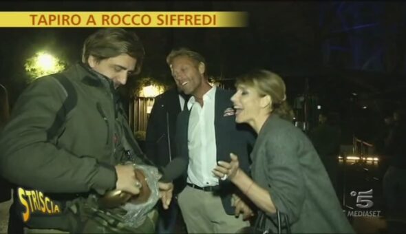 Tapiro a Rocco Siffredi