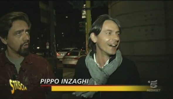 Tapiro a Pippo Inzaghi