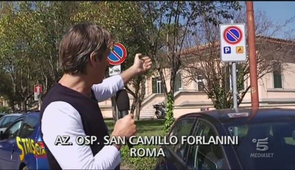 Parcheggi per disabili dell'ospedale San Camillo Forlanini a Roma