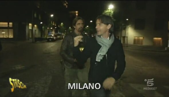 Tapiro a Pippo Inzaghi