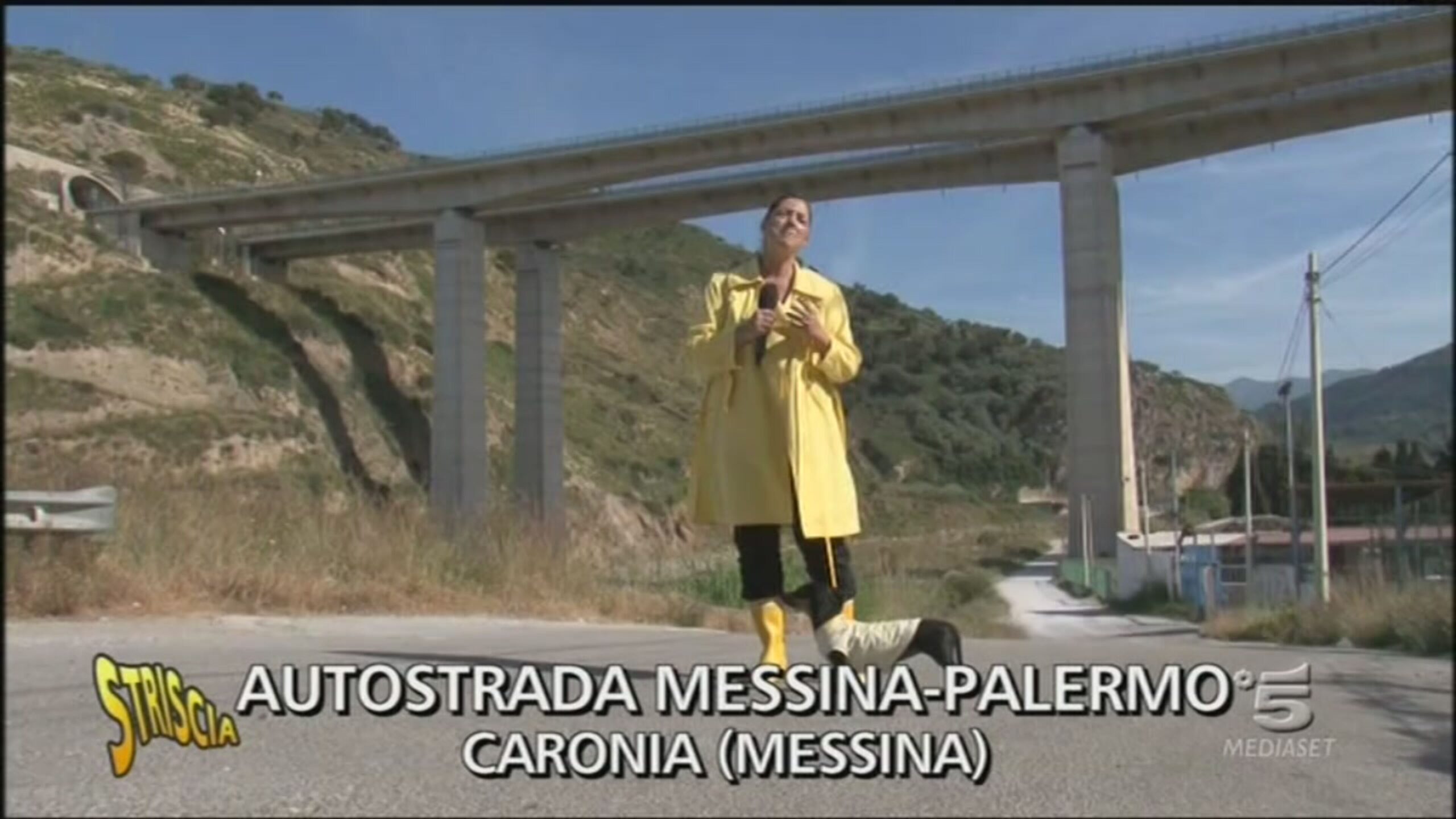Autostrada MessinaPalermo Striscia la notizia Autostrada MessinaPalermo Striscia la notizia