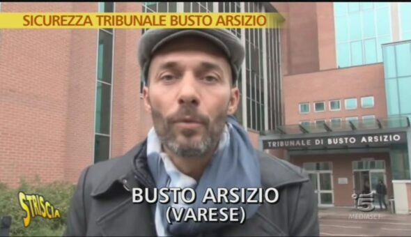 Sicurezza nel tribunale di Busto Arsizio