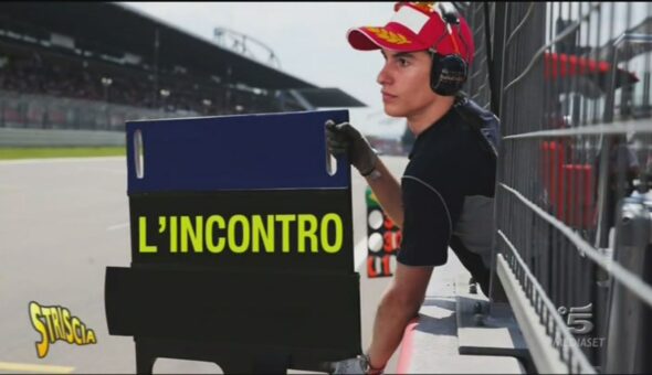 Tapiro a Marc Marquez