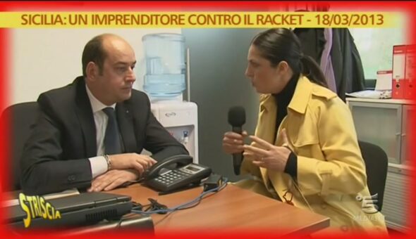 Imprenditore contro il racket