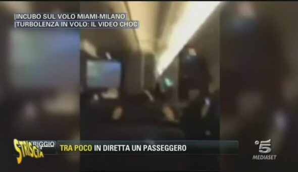 Turbolenza sul volo Miami - Milano