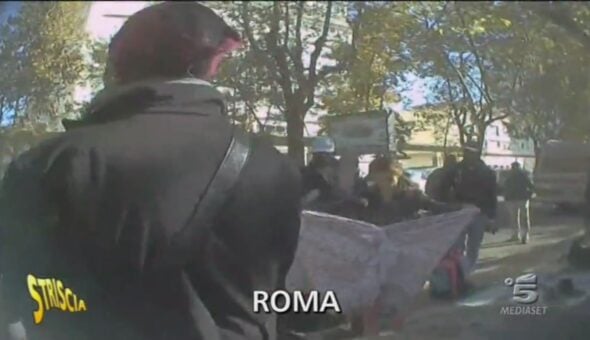 Mercatino abusivo di Porta Maggiore (Roma)