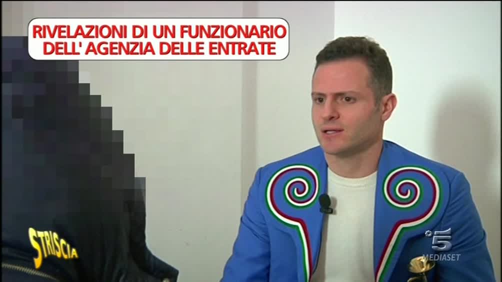 Testimonianza di un funzionario dell’Agenzia delle Entrate - Striscia ...