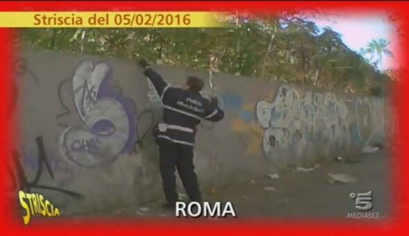 Mercato abusivo a Roma