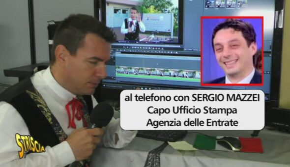 Telefonata tra Cristian Cocco e Sergio Mazzei (ufficio stampa Agenzia delle Entrate)