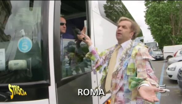 Bus in stallo a Roma