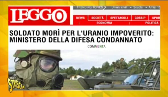 Caso uranio impoverito